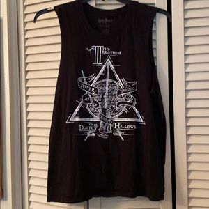 Harry Potter, Deathly Hallows Muscle Tee